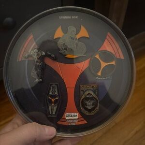 Marvel spinning box Pin Sets